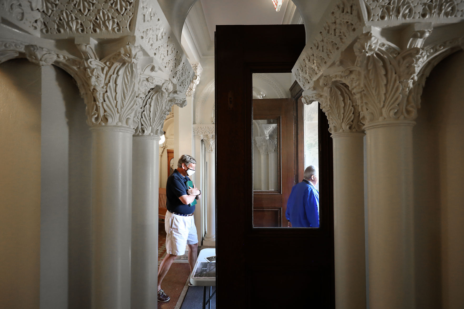 Elaborate entrance